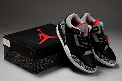 Air Jordan Retro 3 Black Cement