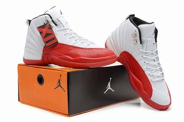 Air Jordan XII (12) Retro White Red-77