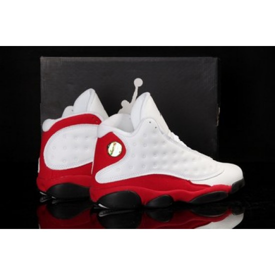 Air Jordan 13 (XIII) Retro White/Black/Red