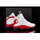 Air Jordan 13 (XIII) Retro White/Black/Red