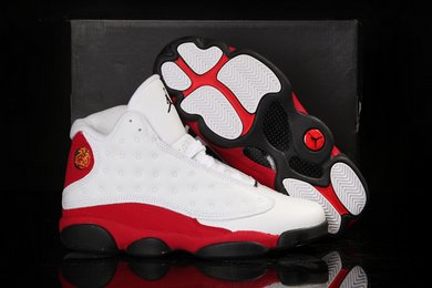 Air Jordan 13 (XIII) Retro White/Black/Red