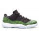 Air Jordan 11 Green Snakeskin