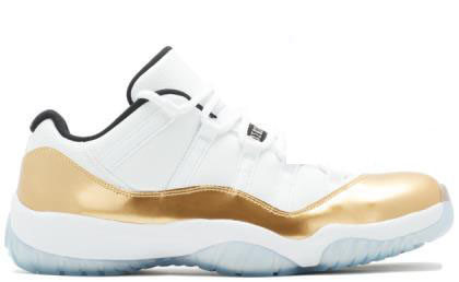 Air Jordan 11 Low White Gold Olympic