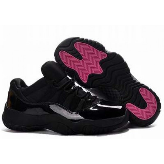 Air Jordan 11 Low Black Pink