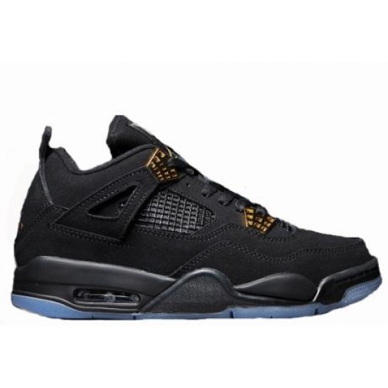 Air Jordan 4 Black/Gold Luminous