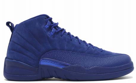 Air Jordan 12 Retro Blue Suede