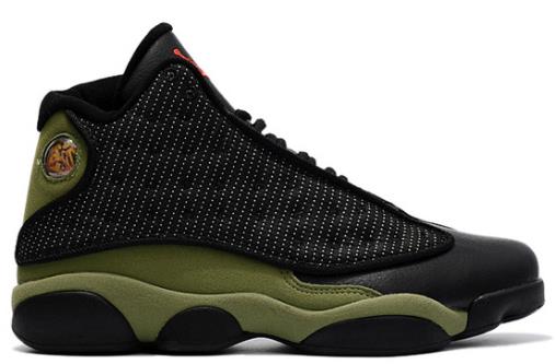 Air Jordan 13 Black/Olive