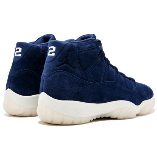 Air Jordan 11 Jeter Navy Suede