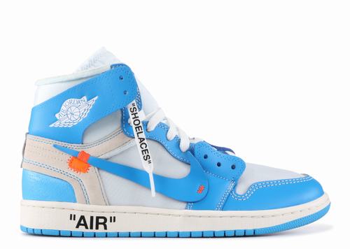 Off-White Air Jordan 1 Dark Powder Blue