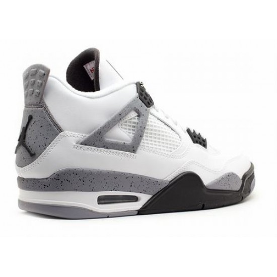 Air Jordan 4 White Cement