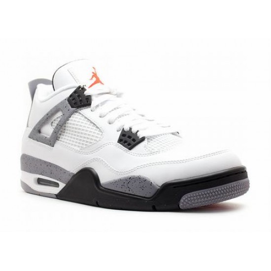 Air Jordan 4 White Cement