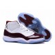 Air Jordan 11 Retro White Wine Red