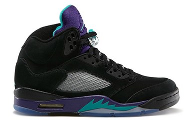 Air Jordan 5 Black Grape Women