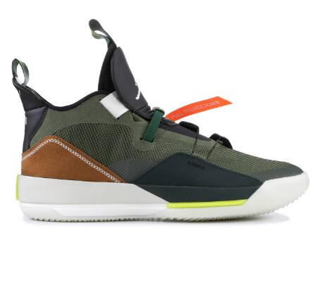 Travis Scott X Air Jordan 33 NRG Army Olive