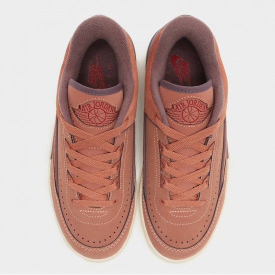 Wmns Air Jordan 2 Retro Low Sky J Orange 