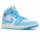 Wmns Air Jordan 1 Mid Ice Blue