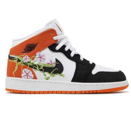 Air Jordan 1 Mid GS Floral