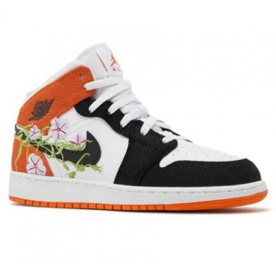 Air Jordan 1 Mid GS Floral