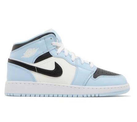 Air Jordan 1 Mid GS Ice Blue