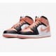 Air Jordan 1 Mid GS White Light Madder Root