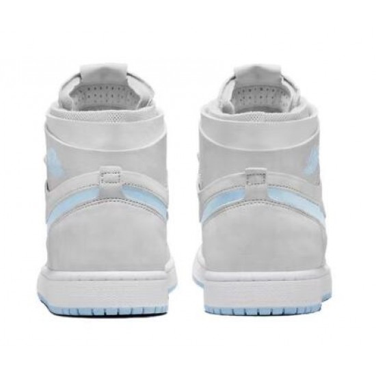 Wmns Air Jordan 1 High Zoom Comfort Cool Grey Light Blue