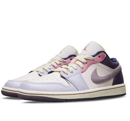 Wmns Air Jordan 1 Low Pastel Plum