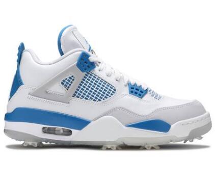 Air Jordan 4 Golf Military Blue