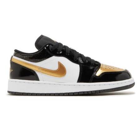 Air Jordan 1 Low SE GS Gold Toe