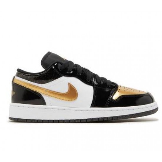 Air Jordan 1 Low SE GS Gold Toe