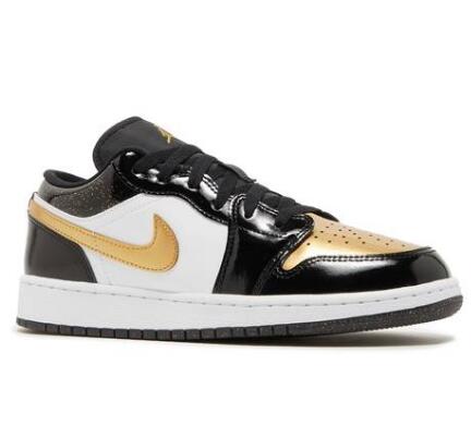 Air Jordan 1 Low SE GS Gold Toe