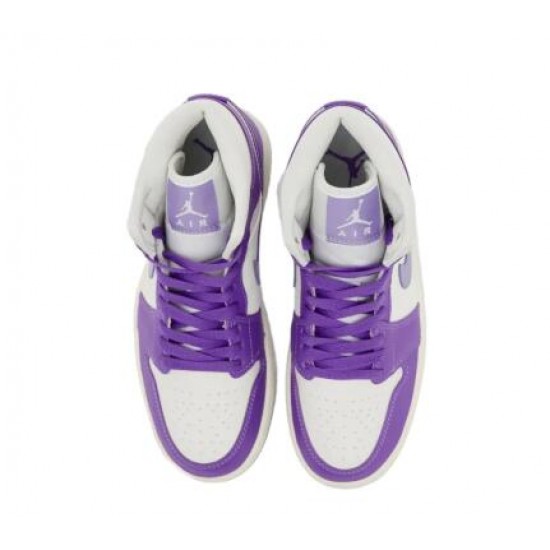 Wmns Air Jordan 1 Mid Action Grape