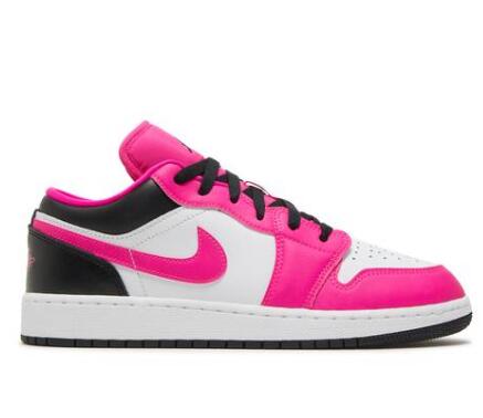 Air Jordan 1 Low GS Fierce Pink