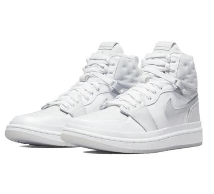 Wmns Air Jordan 1 Acclimate White Grey Fog