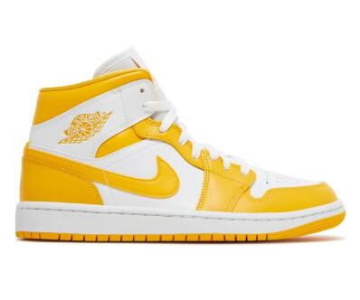 Wmns Air Jordan 1 Mid University Gold