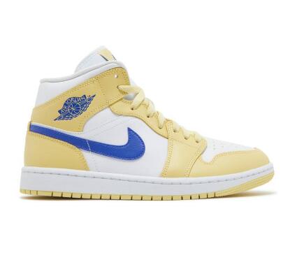 Wmns Air Jordan 1 Mid Lemon Wash