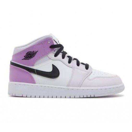 Air Jordan 1 Mid GS Barely Grape