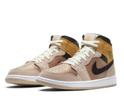 Wmns Air Jordan 1 Mid SE Particle Beige