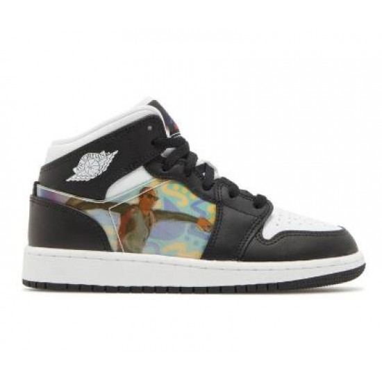 Air Jordan 1 Mid GS Hologram