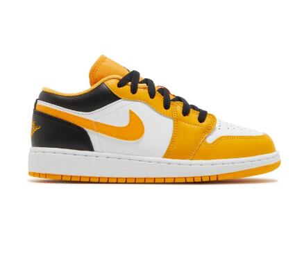 Air Jordan 1 Low GS Taxi White