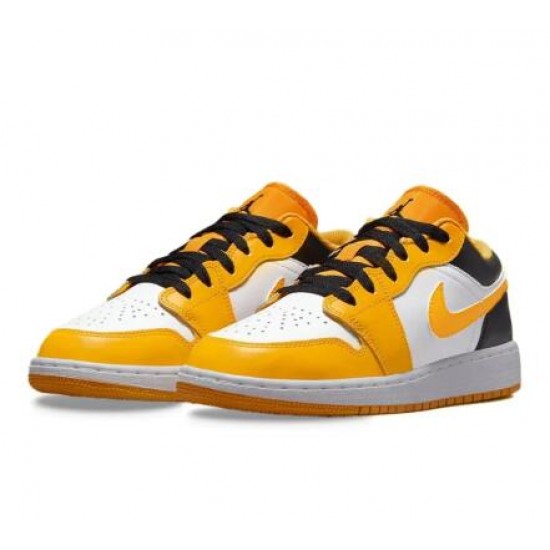 Air Jordan 1 Low GS Taxi White