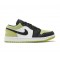 Wmns Air Jordan 1 Low SE Vivid Green Snakeskin