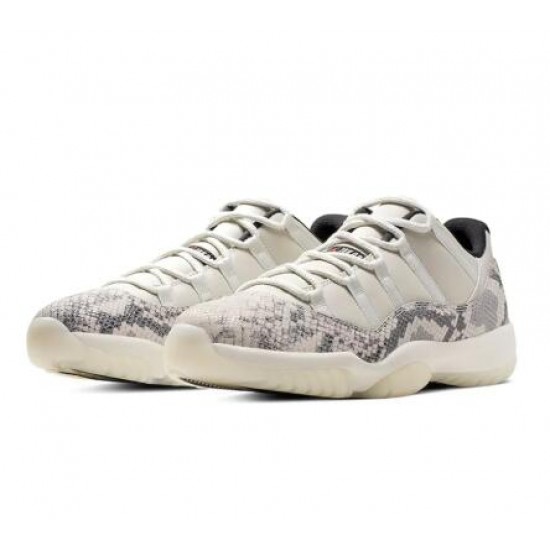 Air Jordan 11 Retro Low Light Bone Snakeskin