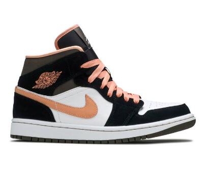 Wmns Air Jordan 1 Mid SE Peach Mocha