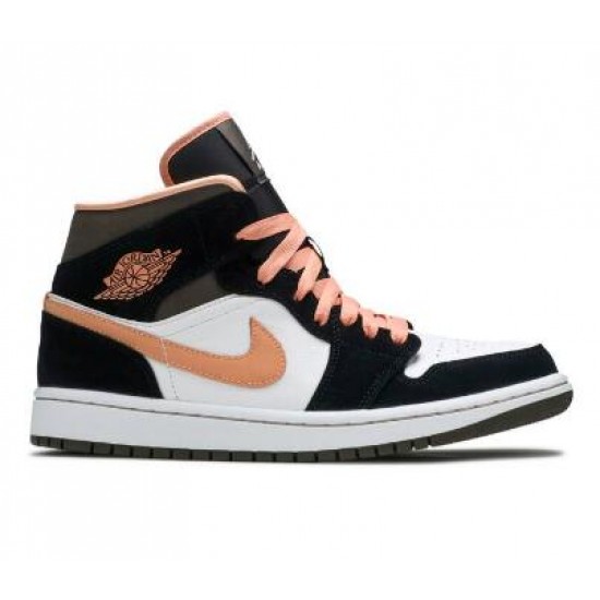 Wmns Air Jordan 1 Mid SE Peach Mocha