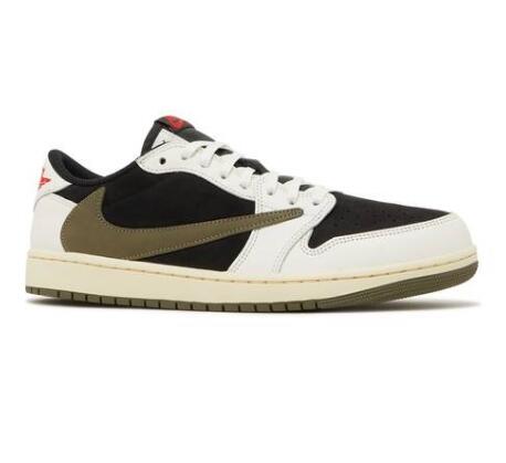 Travis Scott x Women's Air Jordan 1 Retro Low OG Olive