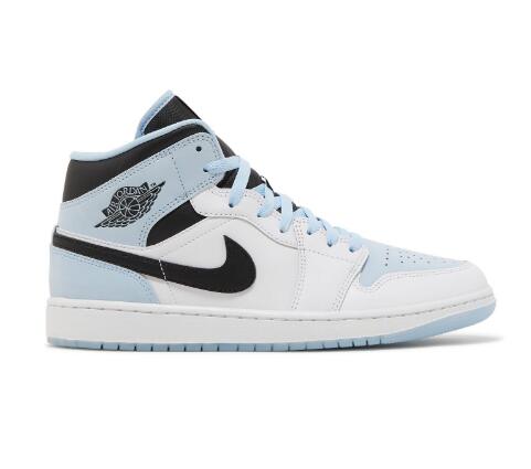 Air Jordan1 MID SE WHITE ICE BLUE